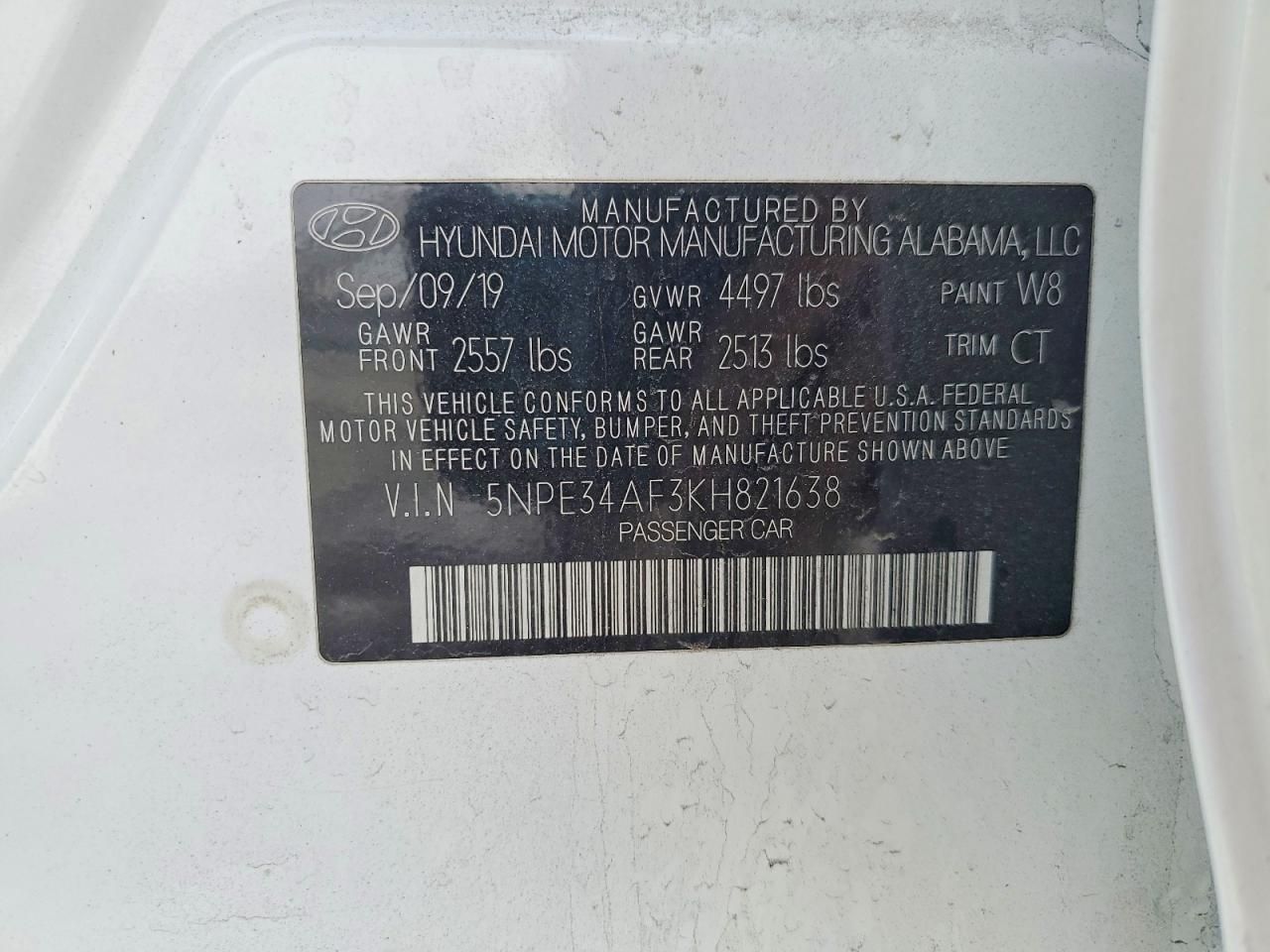 2019 Hyundai Sonata Limited