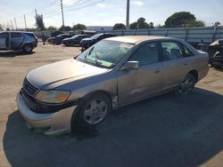 Toyota Avalon salvage cars for sale: 2003 Toyota Avalon xls