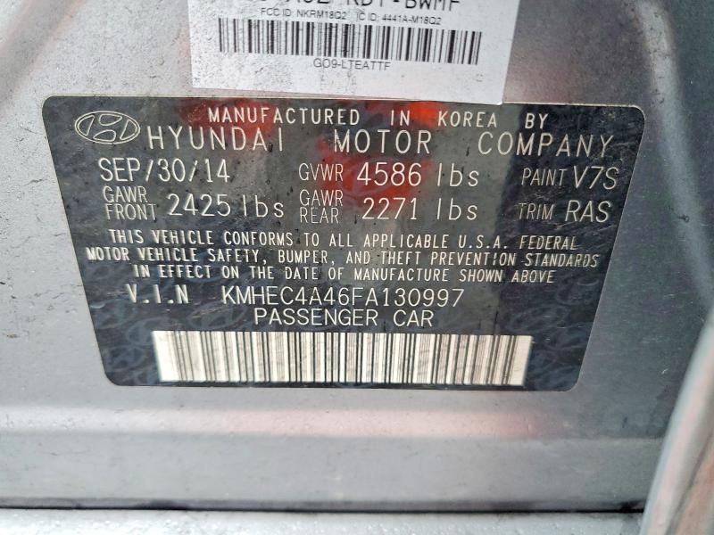 2015 Hyundai Sonata Hybrid