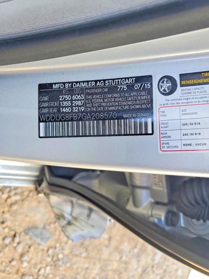 2016 Mercedes-Benz S 550 4matic