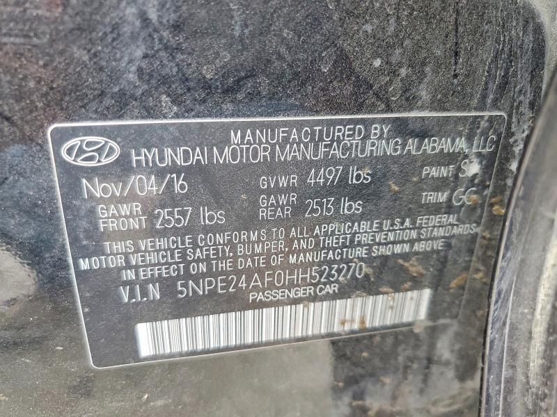 2017 Hyundai Sonata se