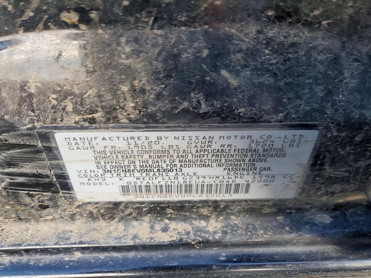 2021 Nissan Versa sv