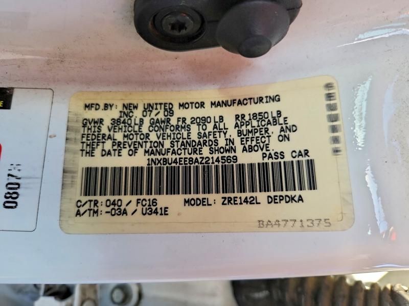 2010 Toyota Corolla Base