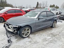 Salvage cars for sale from Copart Ontario Auction, ON: 2018 BMW 330 xi