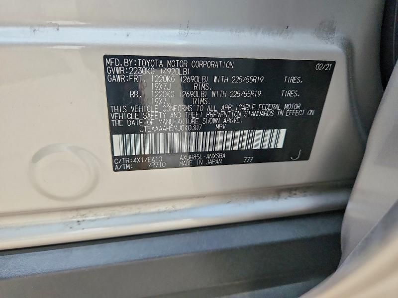 2021 Toyota Venza Limited