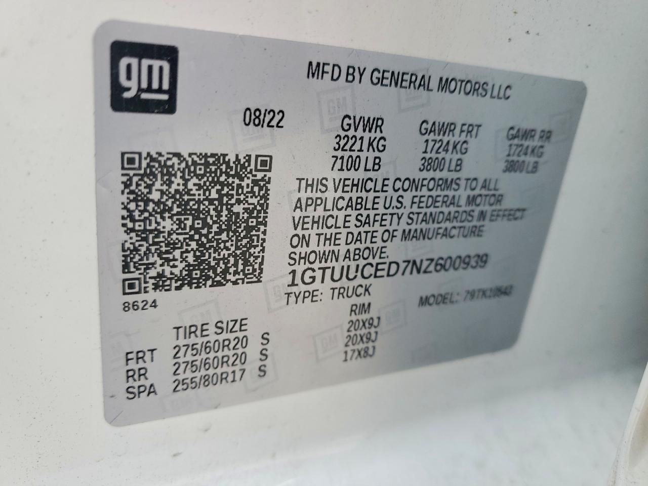 2022 GMC Sierra K1500 Elevation