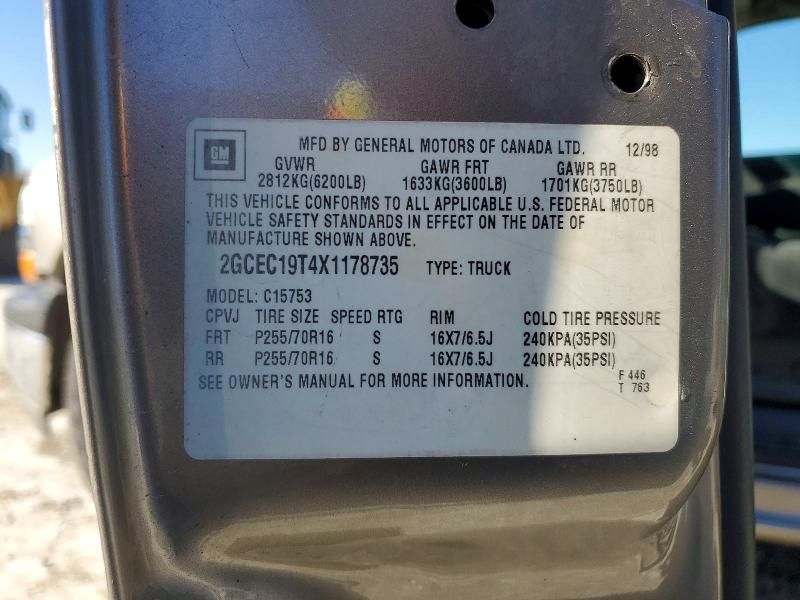 1999 Chevrolet Silverado C1500