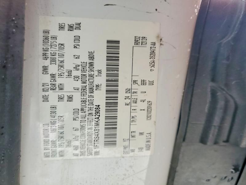 2021 Ford Transit 350 HD Utility / Service Van