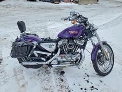 Salvage motorcycles for sale at Elgin, IL auction: 2001 Harley-Davidson XL1200 C