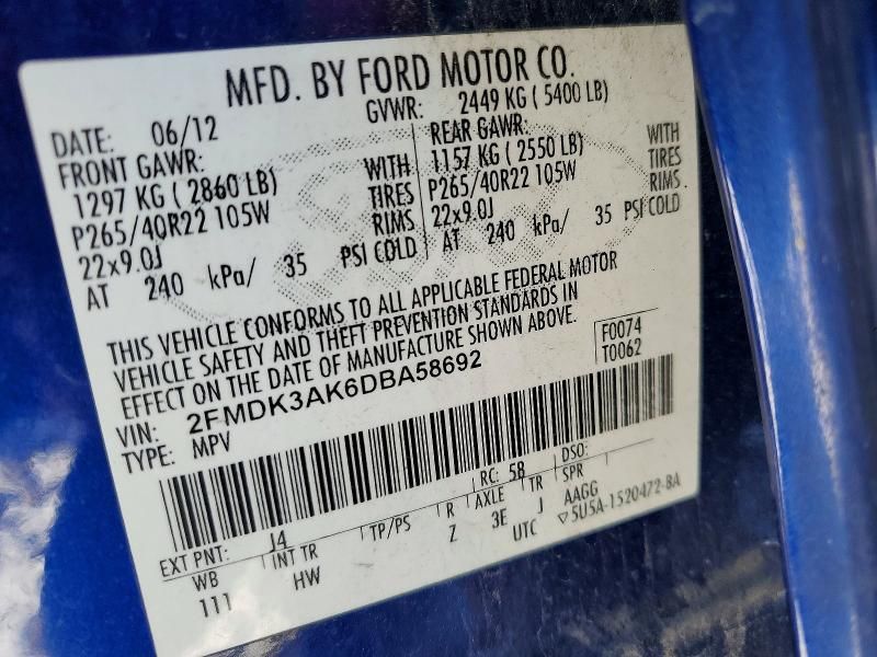 2013 Ford Edge Sport