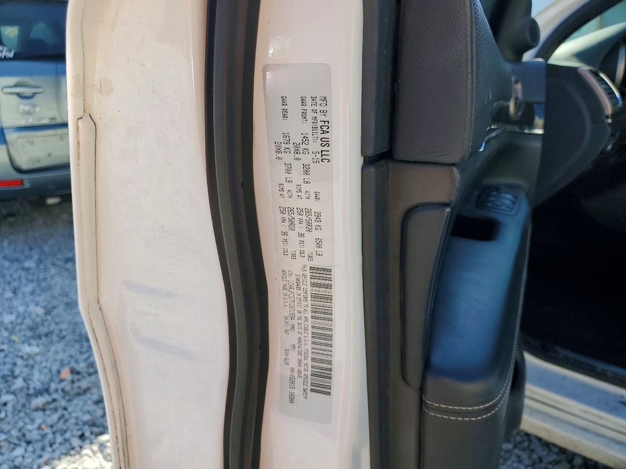 2015 Jeep Grand Cherokee Overland