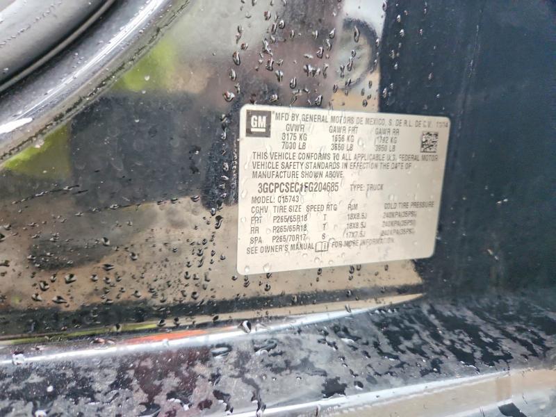 2015 Chevrolet Silverado C1500 LTZ