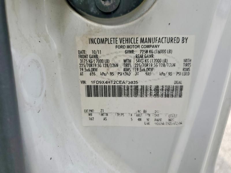 2012 Ford F450 Super Duty