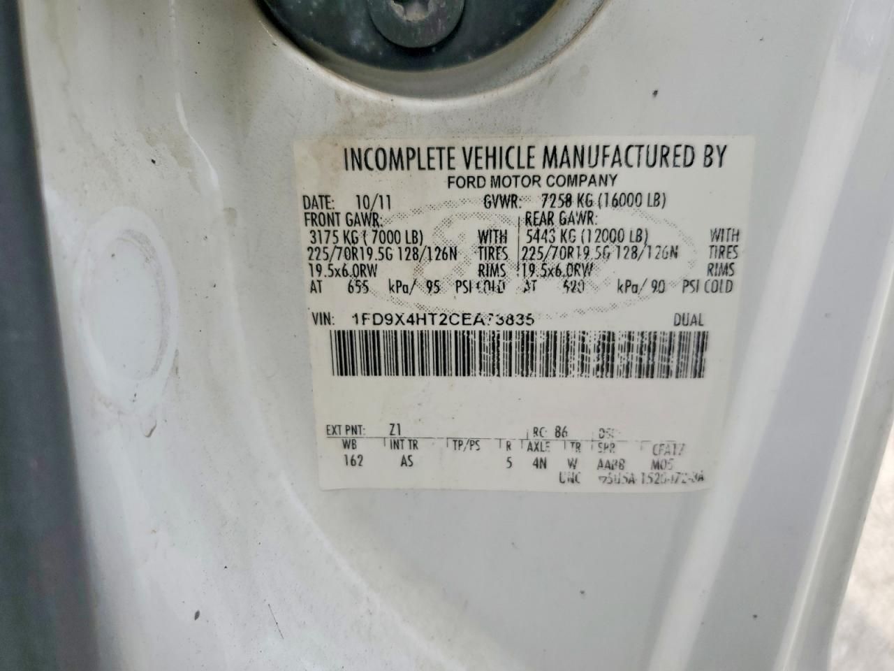 2012 Ford F450 Super Duty