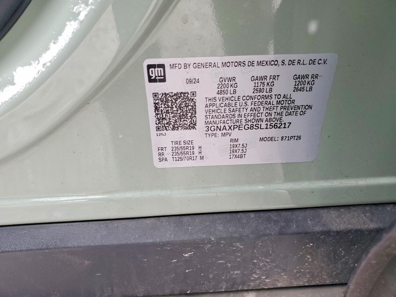 2025 Chevrolet Equinox lt