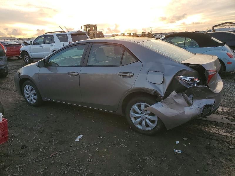 2016 Toyota Corolla l