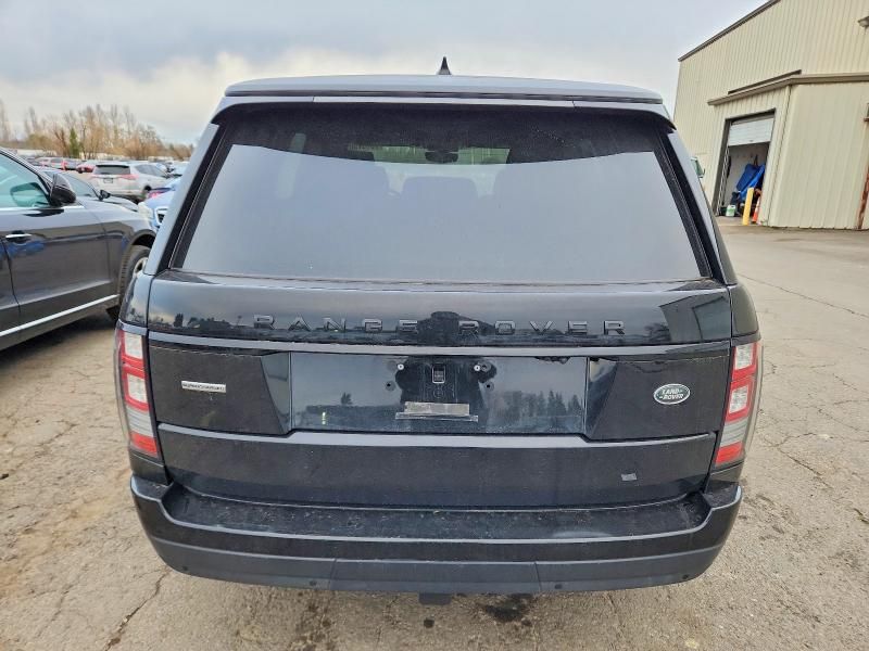 2017 Land Rover Range Rover Supercharged