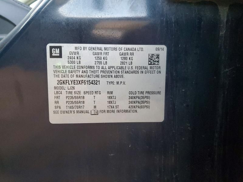 2015 GMC Terrain slt