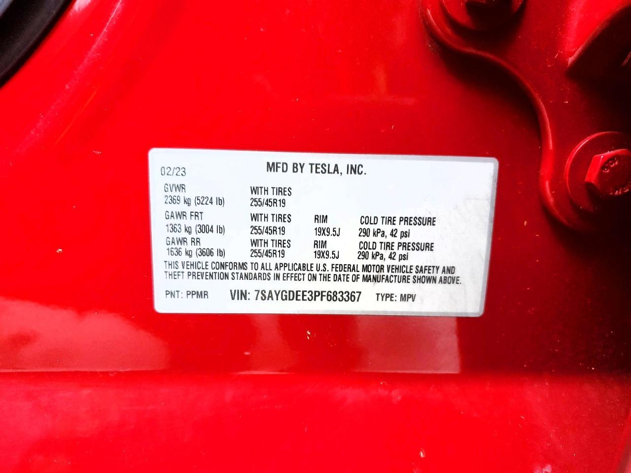 2023 Tesla Model y