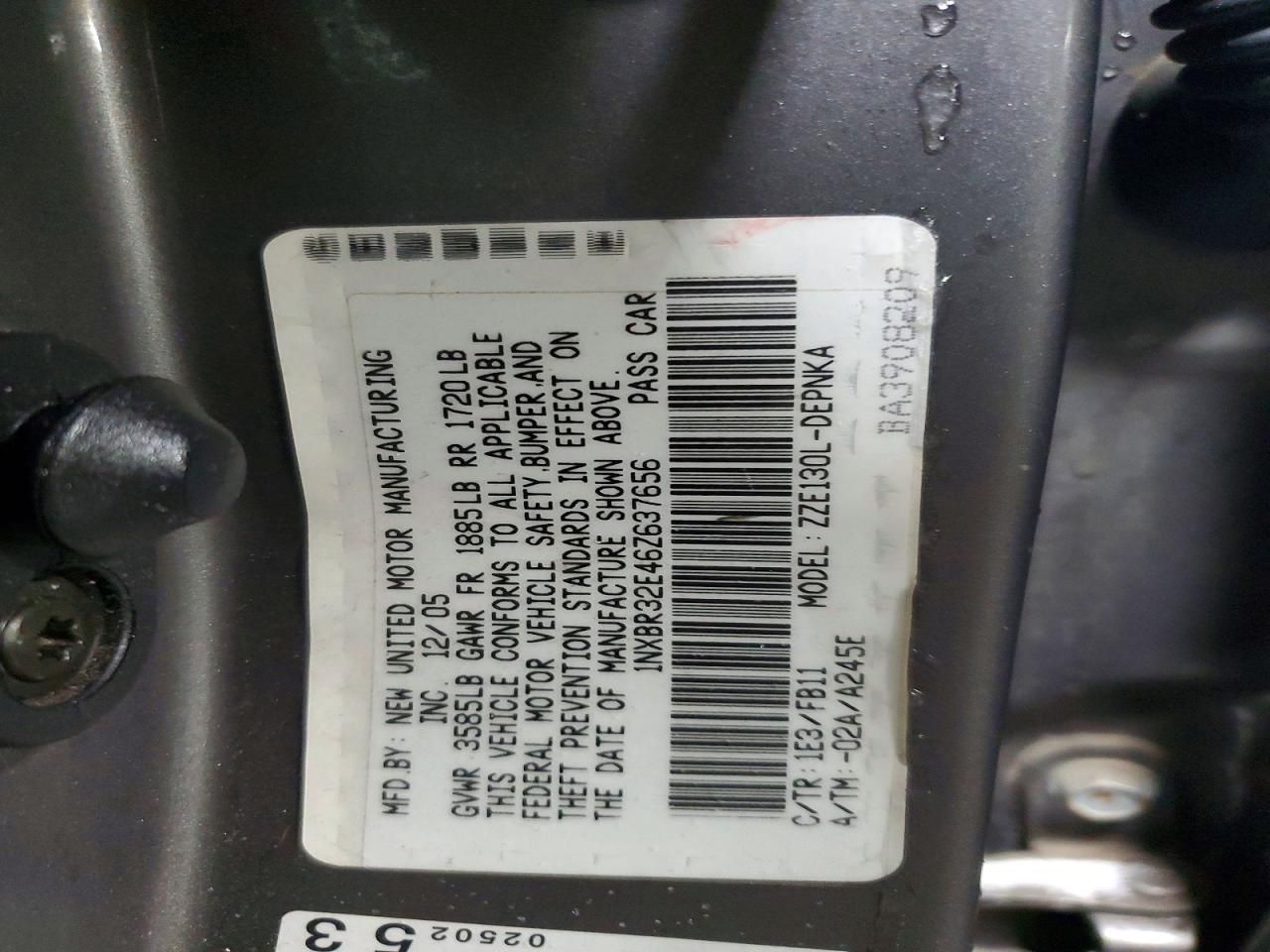 2006 Toyota Corolla ce