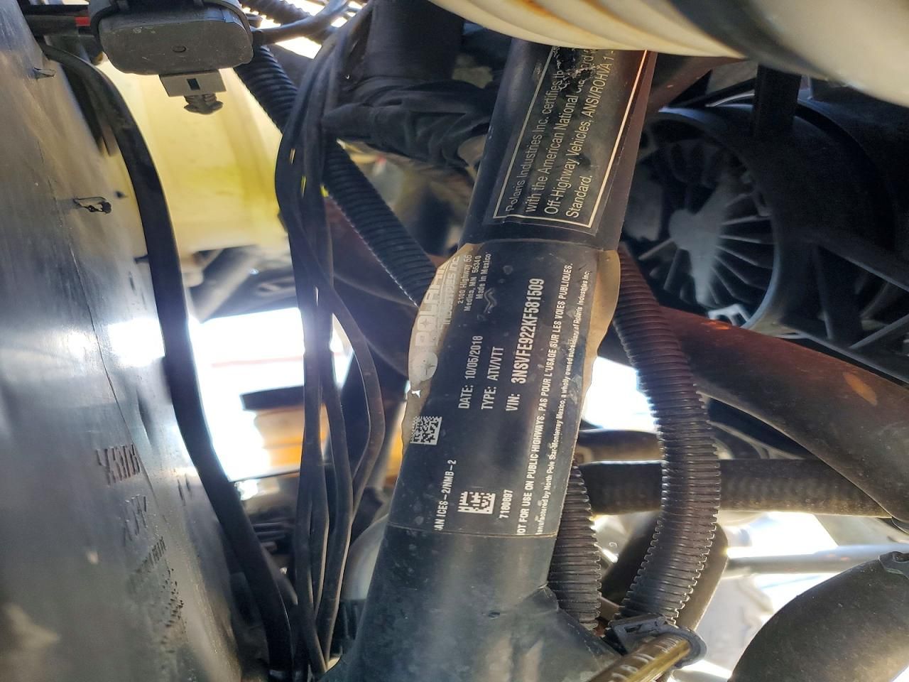 2019 Polaris RZR Utility Vehicle