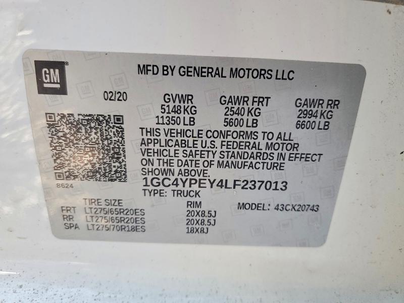 2020 Chevrolet Silverado K2500 Heavy Duty ltz