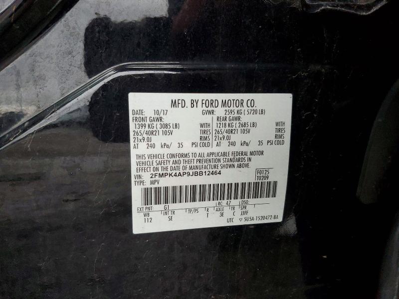 2018 Ford Edge Sport