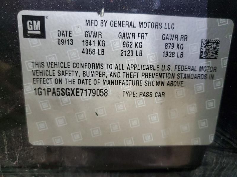 2014 Chevrolet Cruze ls