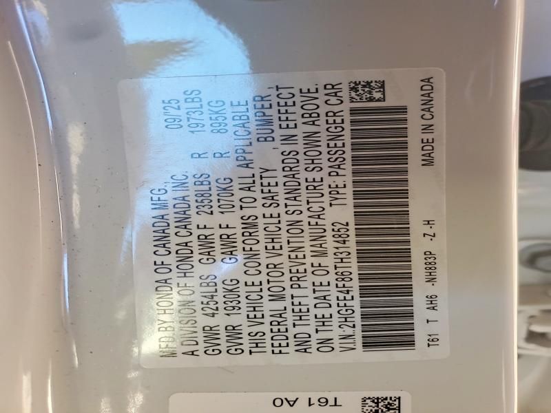 2026 Honda Civic Sport