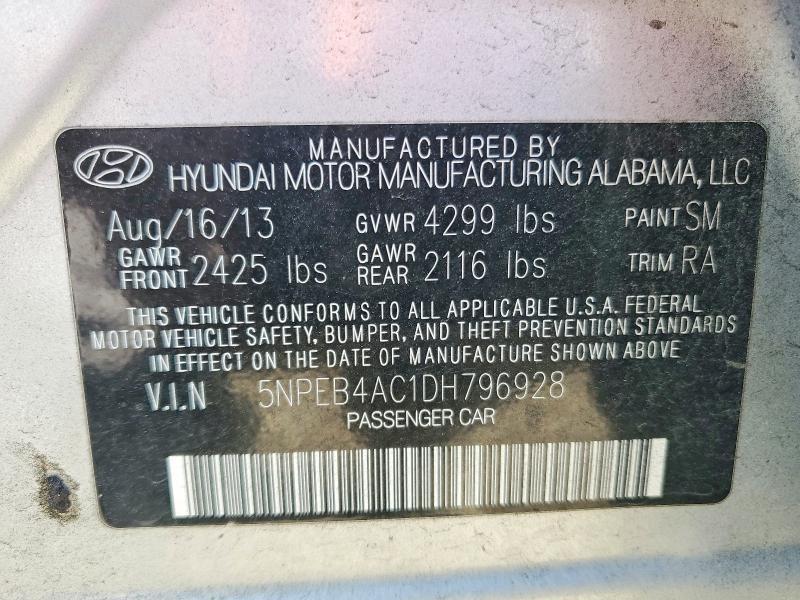 2013 Hyundai Sonata gls