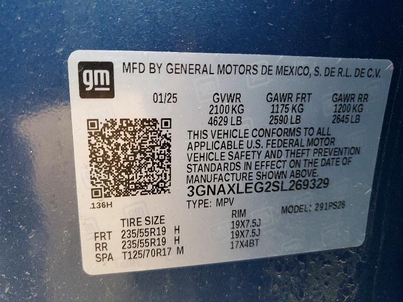 2025 Chevrolet Equinox rs