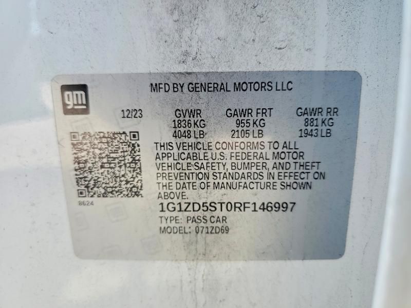 2024 Chevrolet Malibu lt