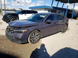 Honda salvage cars for sale: 2024 Honda Civic exl