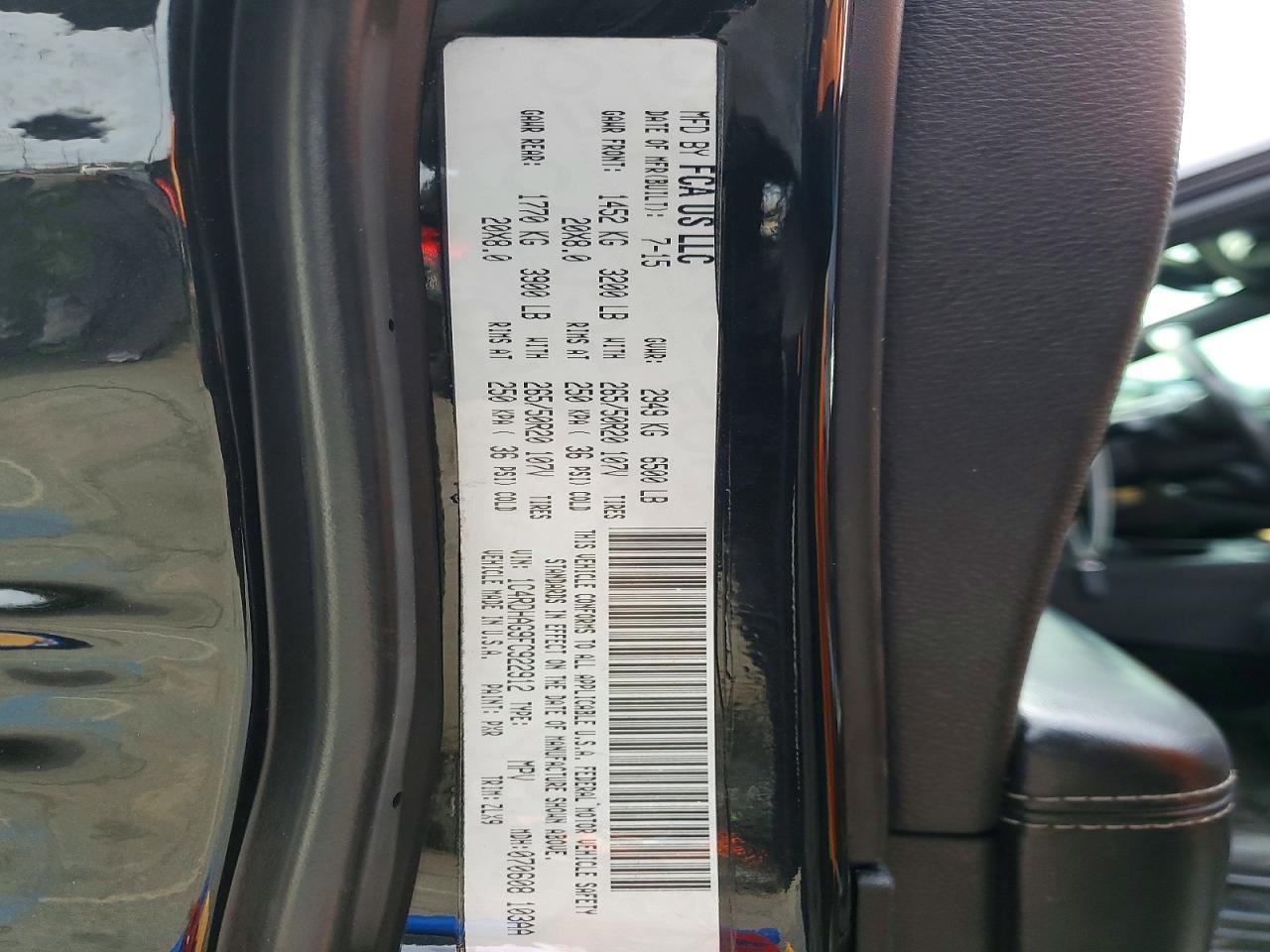 2015 Dodge Durango sxt