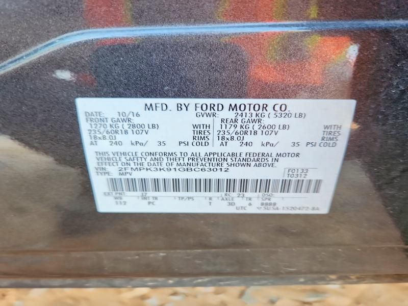 2016 Ford Edge Titanium