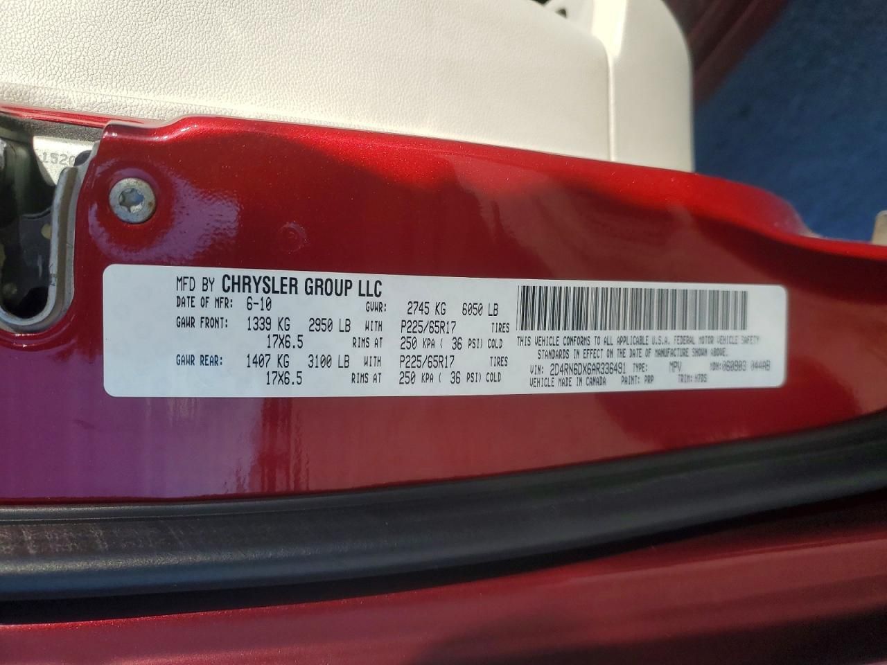 2010 Dodge Grand Caravan Crew