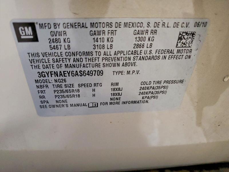 2010 Cadillac Srx Luxury Collection