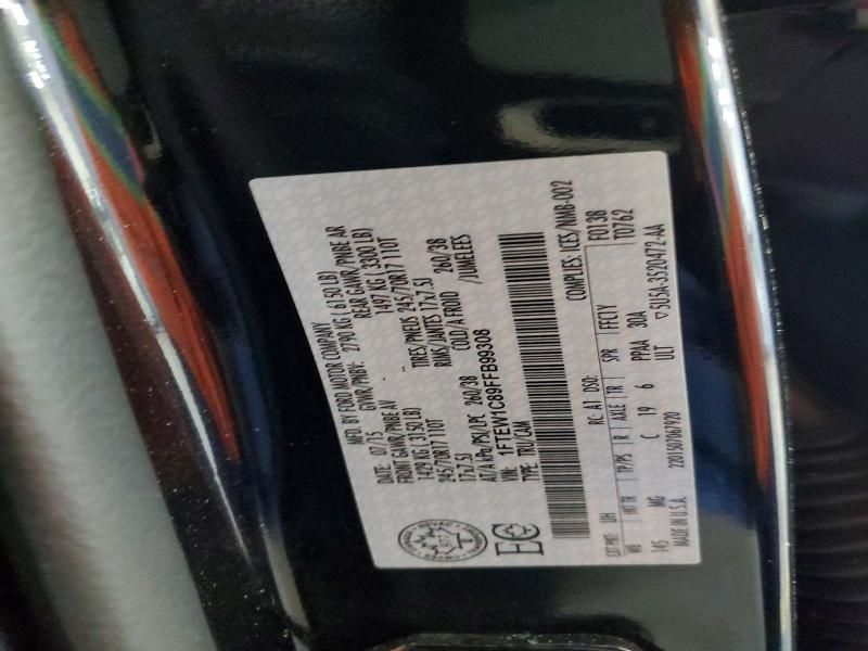 2015 Ford F150 Supercrew