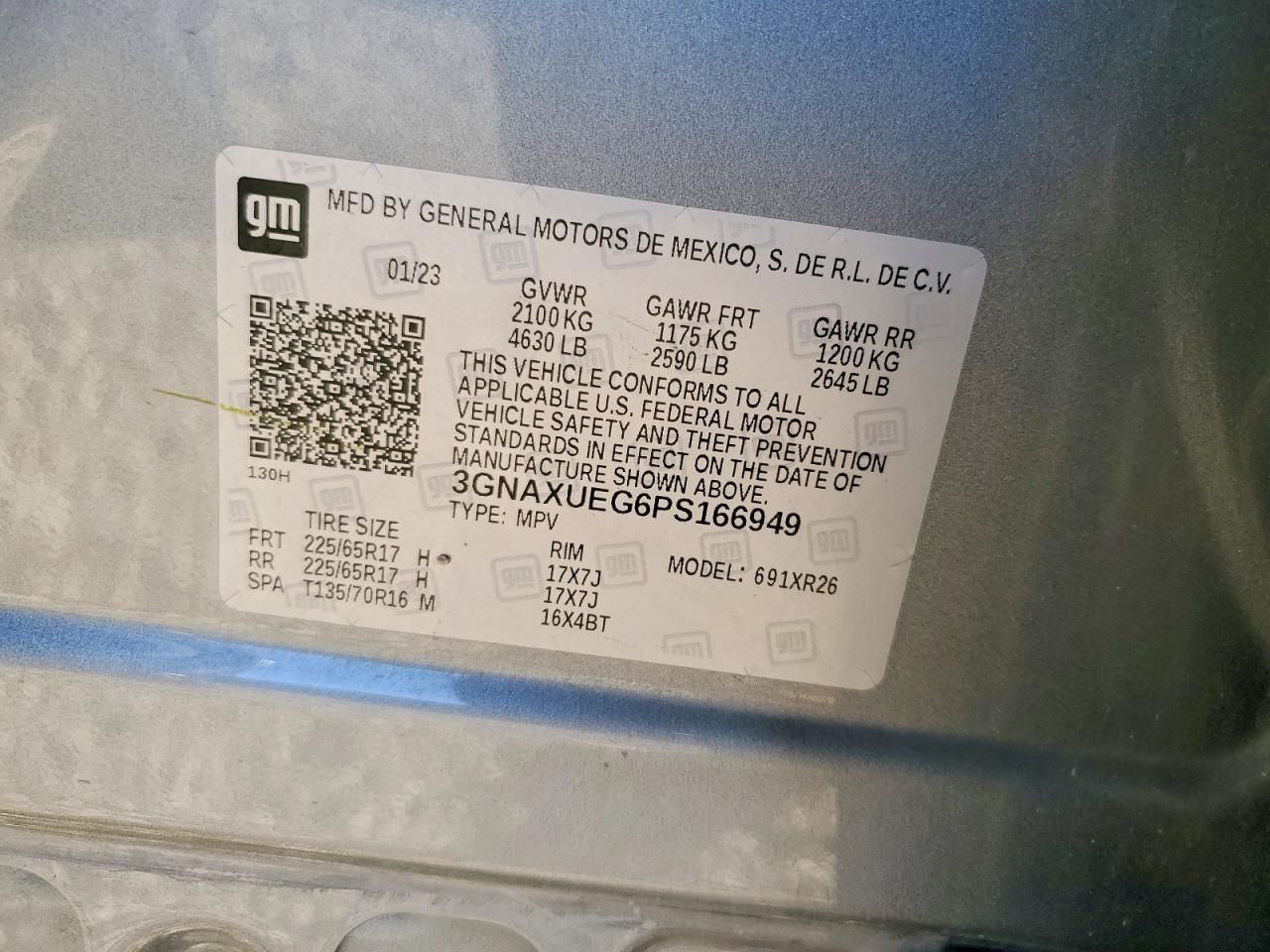 2023 Chevrolet Equinox lt