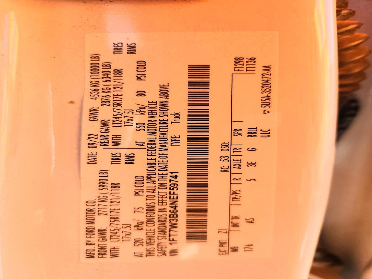 2022 Ford F350 Super Duty