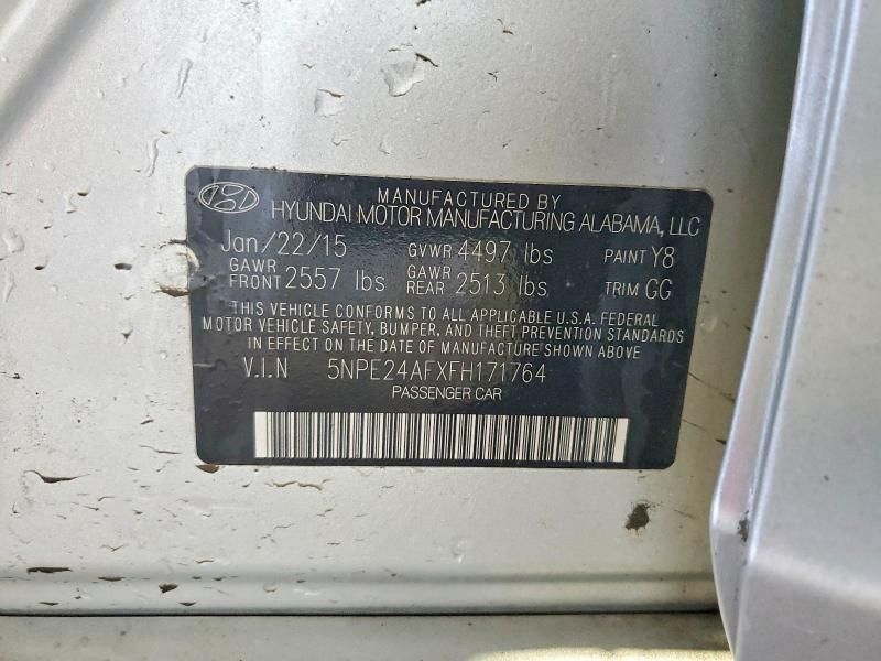 2015 Hyundai Sonata se