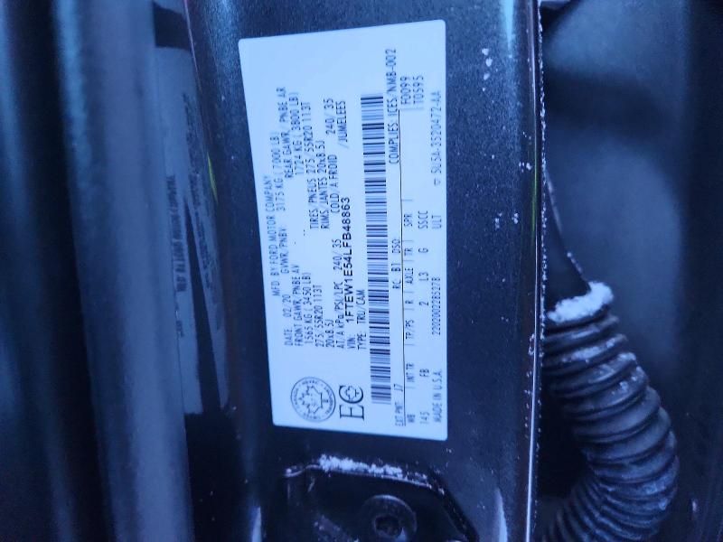 2020 Ford F150 Supercrew