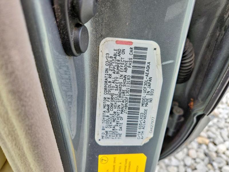 2003 Lexus Ls 430 Base