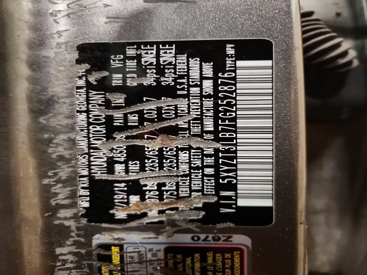 2015 Hyundai Santa fe Sport