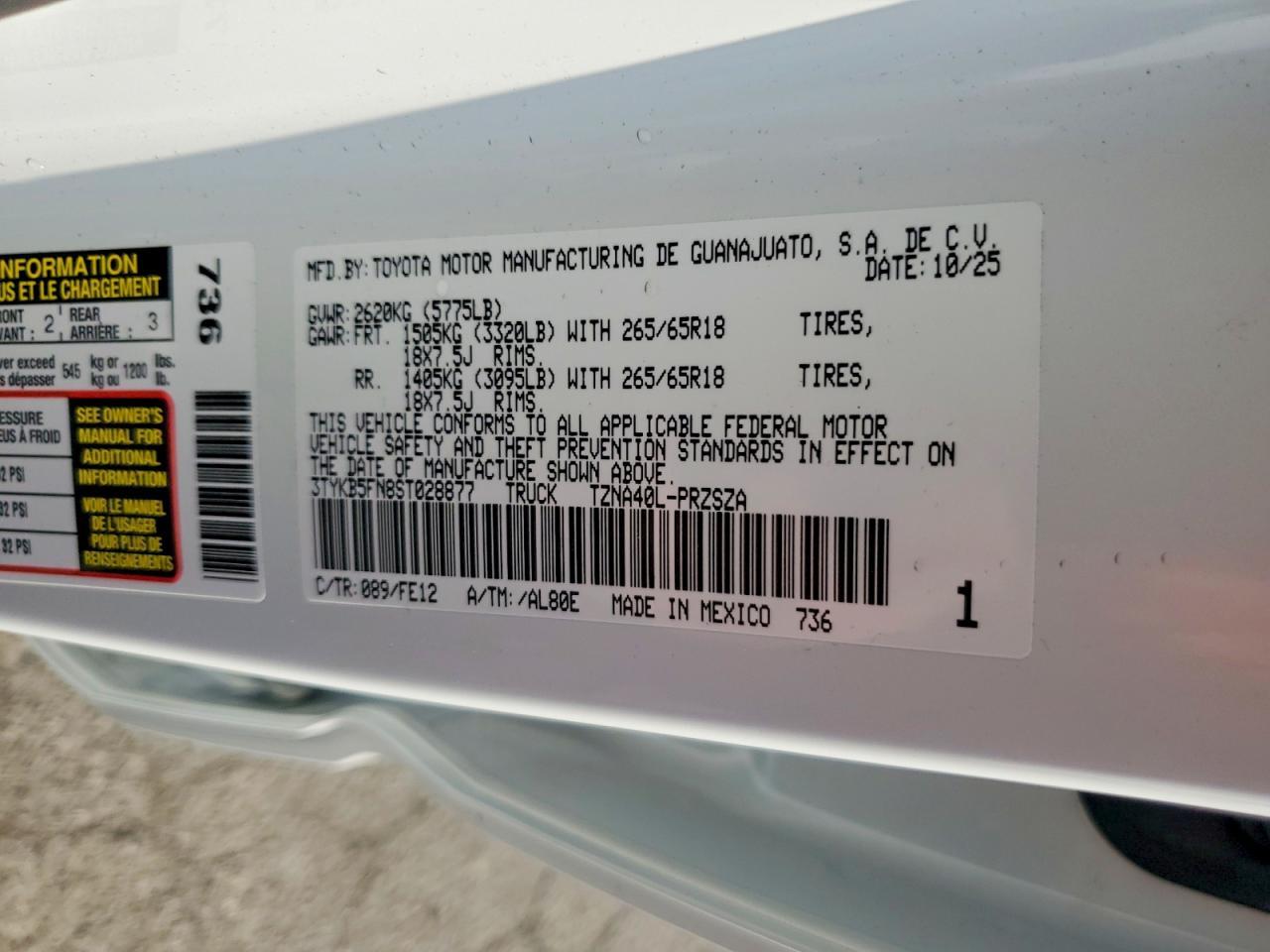 2025 Toyota Tacoma TRD Sport