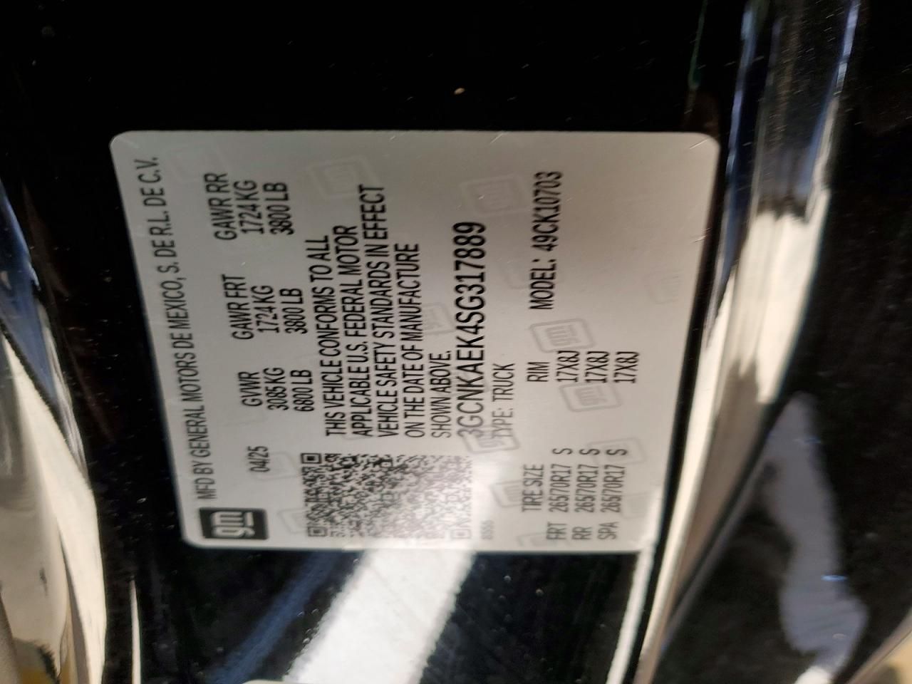 2025 Chevrolet Silverado K1500