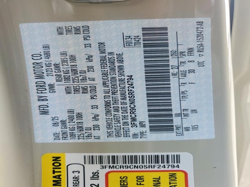 2025 Ford Bronco Sport Outer Banks