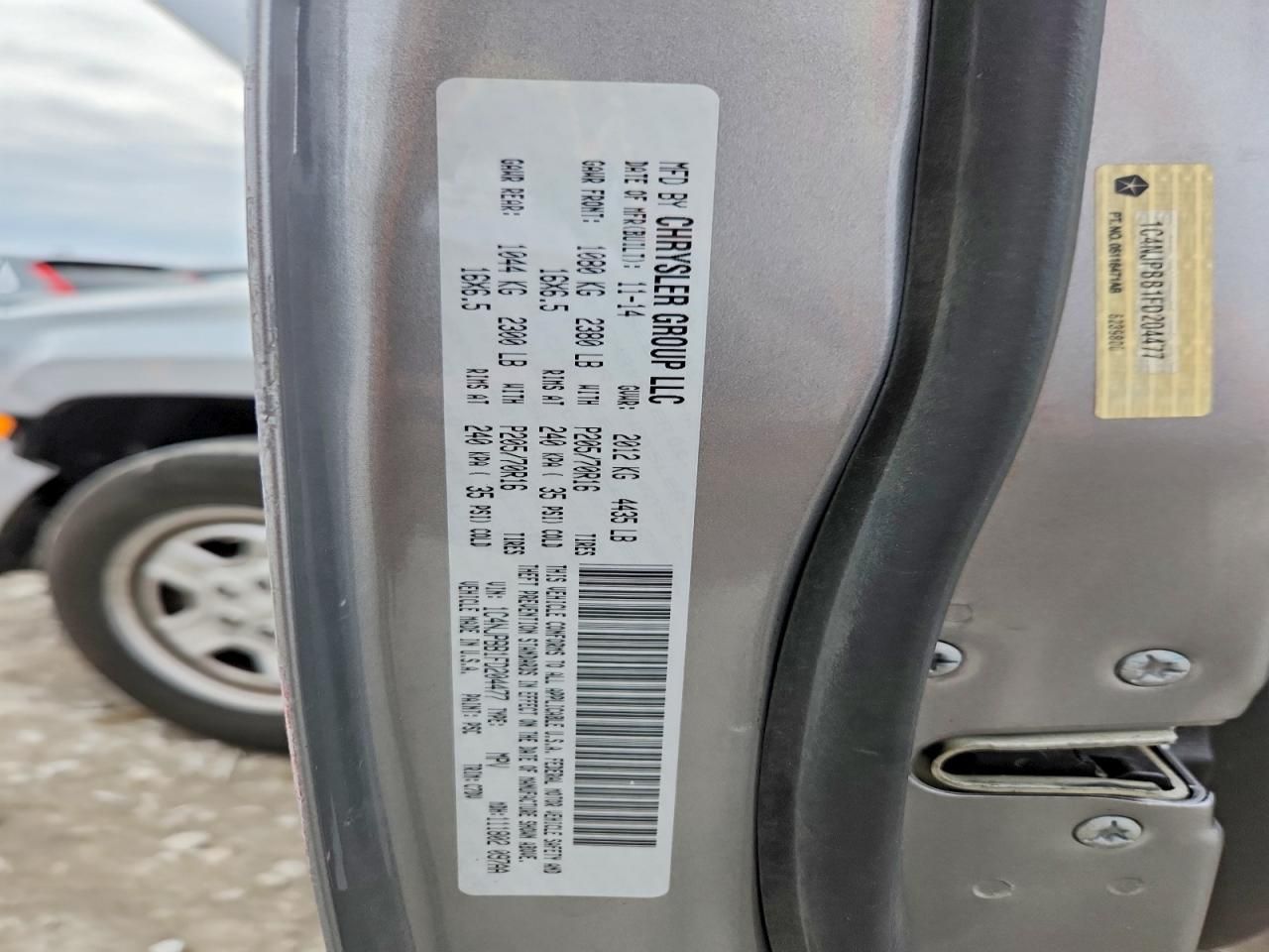 2015 Jeep Patriot Sport