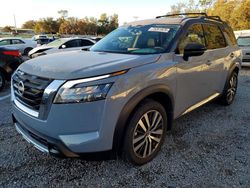 Vehiculos salvage en venta de Copart Riverview, FL: 2025 Nissan Pathfinder Platinum