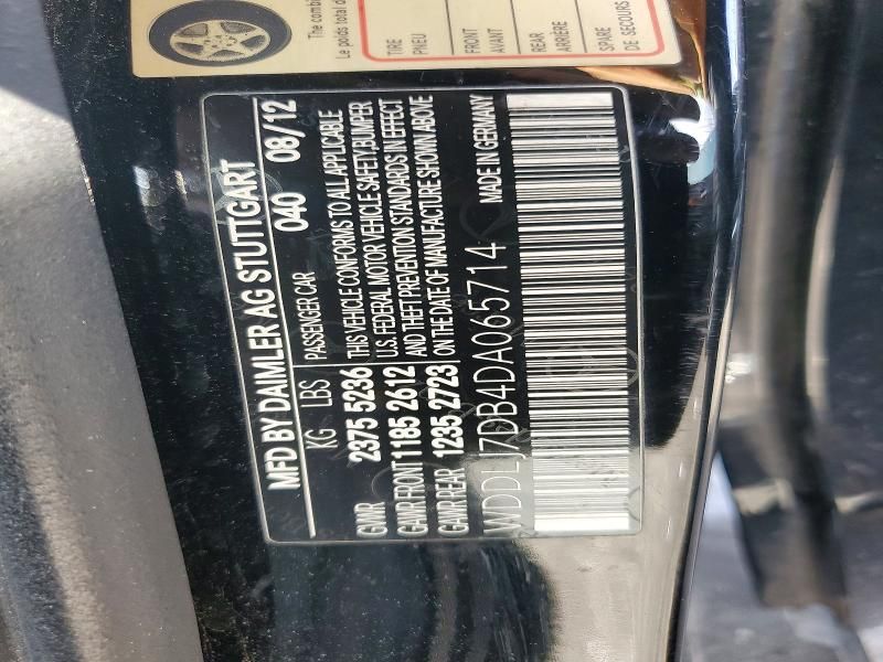 2013 Mercedes-Benz Cls 550